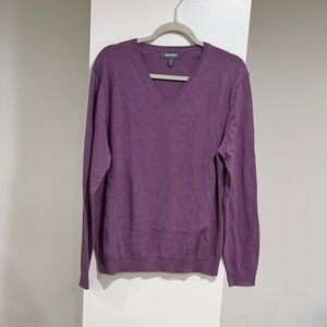 Bonobos 
Men’s V-neck 100% Merino wool sweater size medium slim fit